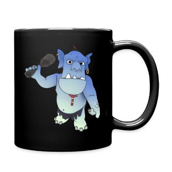 Monster - Mok uni - zwart - Rechts