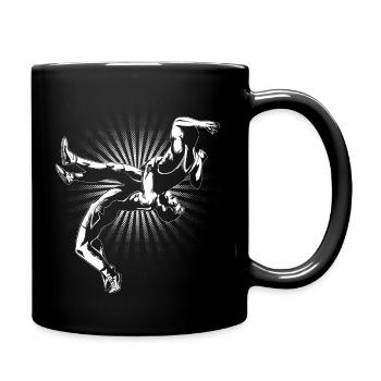 Lutter - Mug uni - noir - Droite