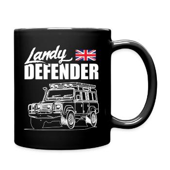 Landy Défenseur - Mug uni - noir - Droite