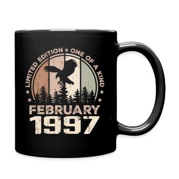 Incomparable since February 1997, 27th Anniversary - Full Colour Mug - black - Right