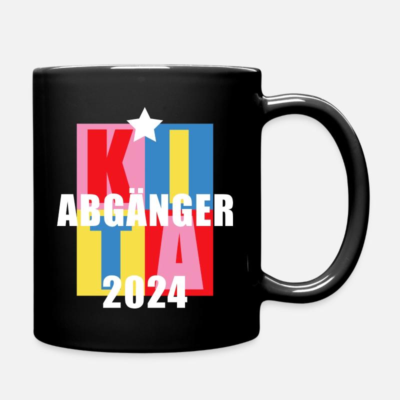 Kita Abgänger 2024 - Tasse einfarbig - Schwarz