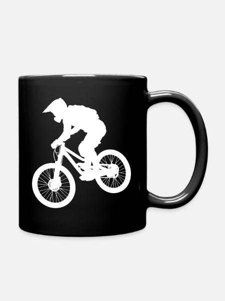 VTT Cyclisme VTT Hommes - Mug uni - noir