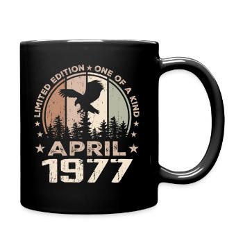 Incomparable since April 1977, 47th Anniversary - Full Colour Mug - black - Right