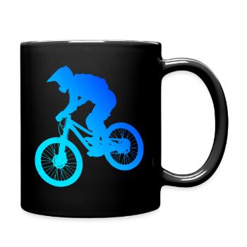 VTT VTT Femme Vélo de Montagne Vélo - Mug uni - noir - Droite