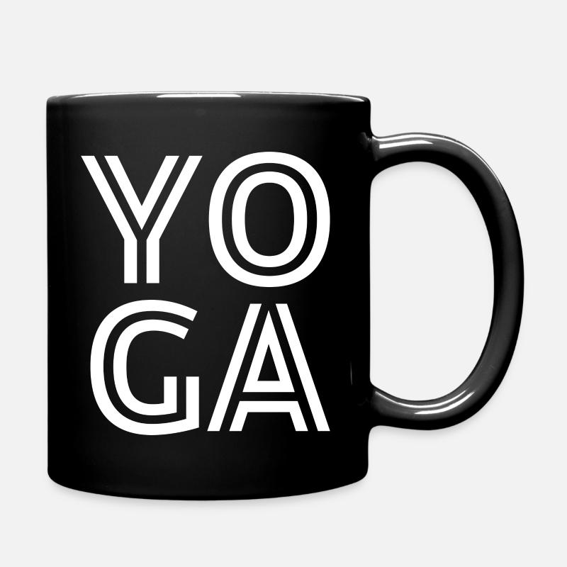 YOGA 2 - Full Colour Mug - black