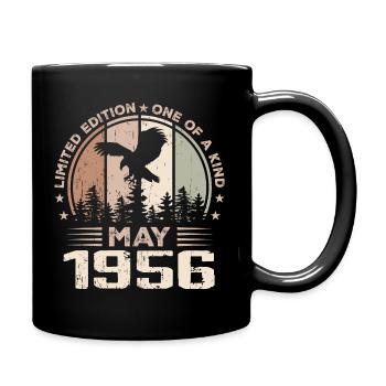 Incomparable since May 1956, 68th Anniversary - Full Colour Mug - black - Right