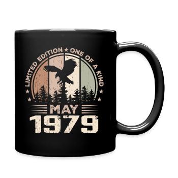 Unrivalled since May 1979, 45th Anniversary - Full Colour Mug - black - Right