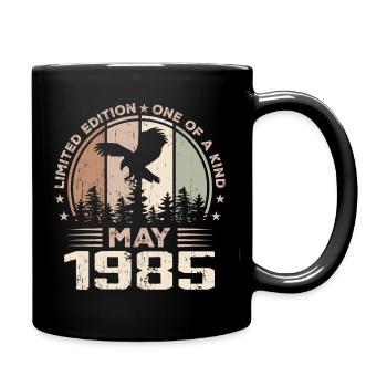 Incomparable depuis mai 1985, 39e Anniversaire - Mug uni - noir - Droite