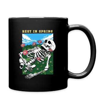 Rest in Spring - Full Colour Mug - black - Right