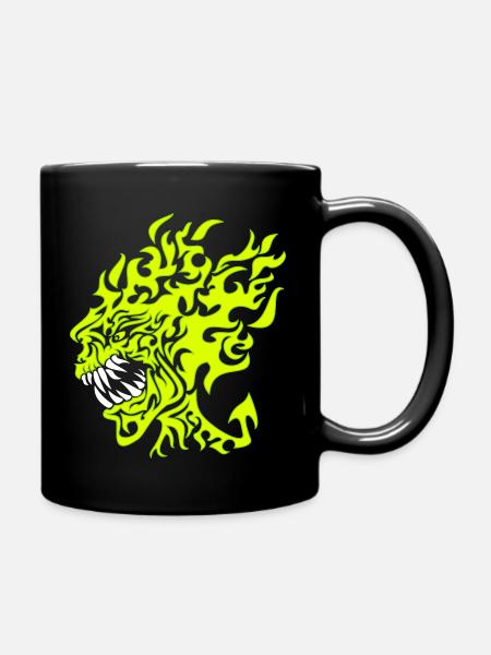 Flamin Heed Customise - Full Colour Mug - black