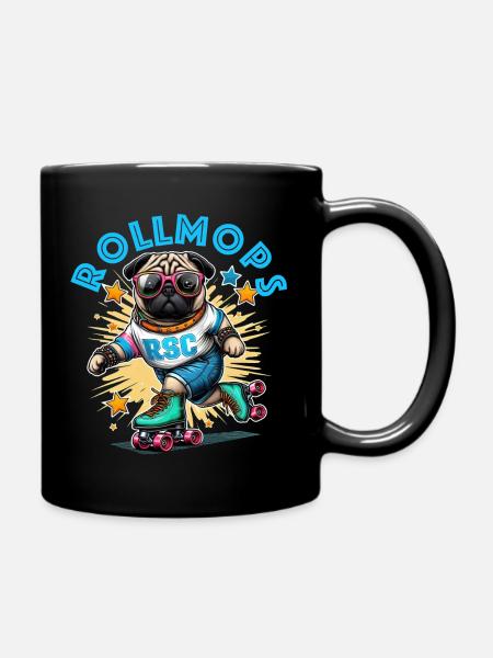 Rollmops RSC - Tasse einfarbig - Schwarz