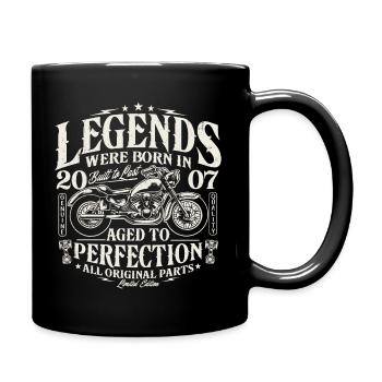 2007 Vintage Born Legends Anniversaire Moto - Mug uni - noir - Droite