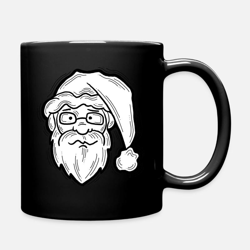 Père Noël - Mug uni - noir