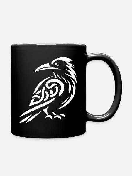 Corbeau celtique - Mug uni - noir