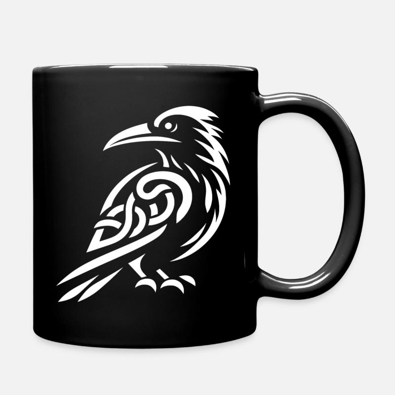 Corbeau celtique - Mug uni - noir