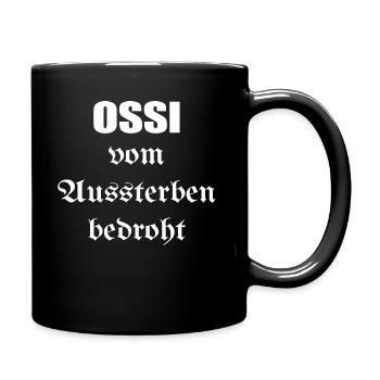 Ossi threatened with extinction - Full Colour Mug - black - Right