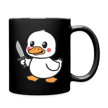 Je choisis la violence Sans texte - Mug uni - noir - Droite