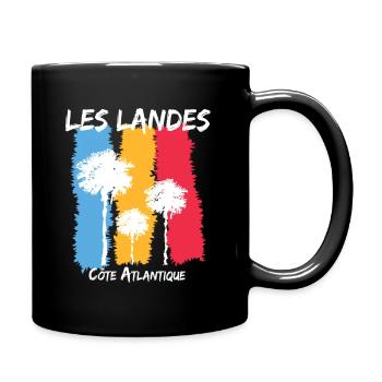 024s LES LANDES5 - Mug uni - noir - Droite