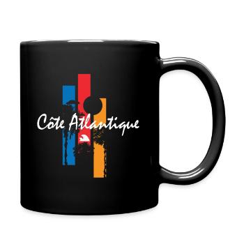 030s ATLANTIQUE2 - Mug uni - noir - Droite