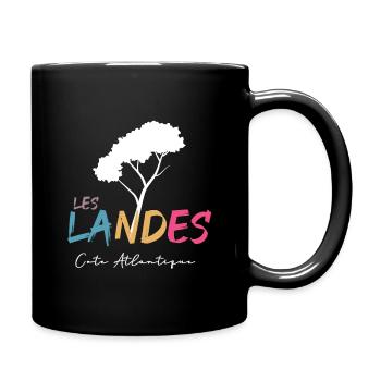 018s les landes2 - Mug uni - noir - Droite