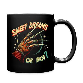 Un cauchemar sur Elm Street - De beaux rêves, ou pas ? - Mug uni - noir - Droite