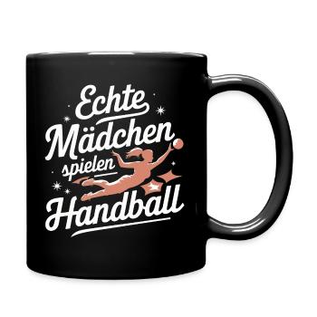 Handball Sports Joueurs de handball Joueurs de handball - Mug uni - noir - Droite