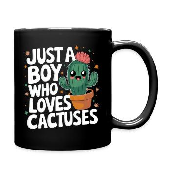 Cactus Cacti Desert Plant - Full Colour Mug - black - Right