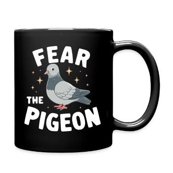 Pigeon Pigeons Animal Oiseau - Mug uni - noir - Droite