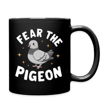 Pigeon Pigeons Animal Oiseau - Mug uni - noir - Droite