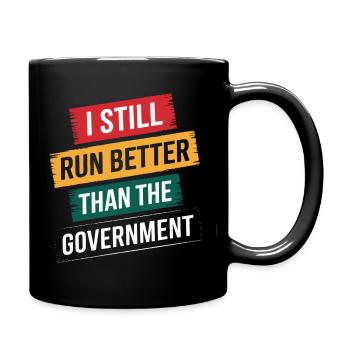 Amputation Disability - Full Colour Mug - black - Right