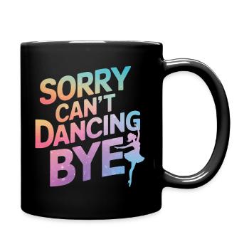 Tanzen Tänzer Tanzen - Tasse einfarbig - Schwarz - Rechts