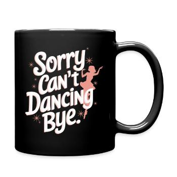 Tanzen Tänzer Tanzen - Tasse einfarbig - Schwarz - Rechts