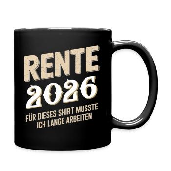 Pension 2026 Pour ce maillot, j’ai dû payer pendant longtemps - Mug uni - noir - Droite
