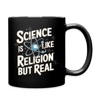 Atheismus Atheist Anti-Religion Agnostiker - Tasse einfarbig - Schwarz - Rechts