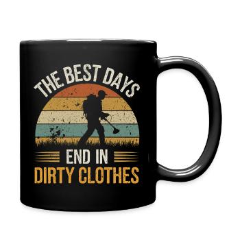 Aventuriers de trésors cachés - Mug uni - noir - Droite