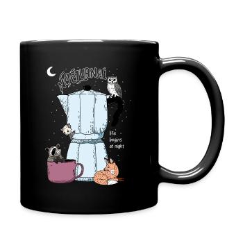The Nocturnals Secret Power - Full Colour Mug - black - Right