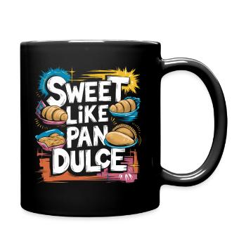 Mexikanische Süße pur - Tasse einfarbig - Schwarz - Rechts