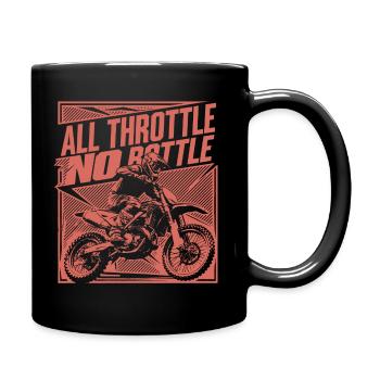 Pure motocross passion - Full Colour Mug - black - Right