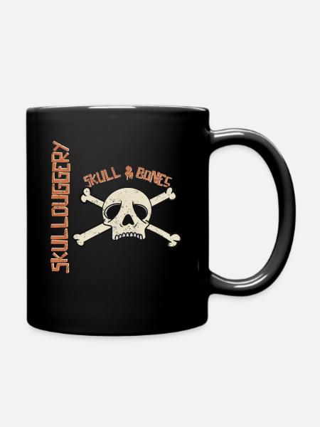 Skullduggery - Tasse einfarbig - Schwarz