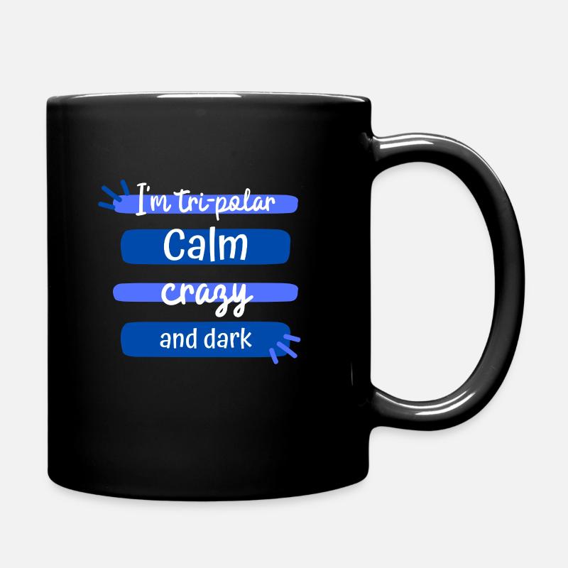 TriPolar : Le cadeau qui ne cesse de donner... Surpris - Mug uni - noir