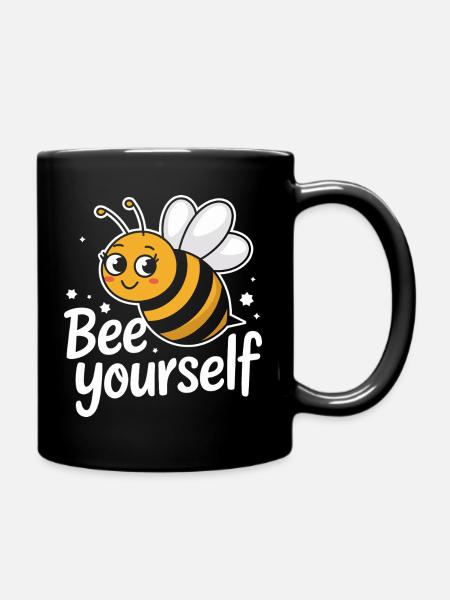 abeille abeille apicultrice abeille abeille - Mug uni - noir