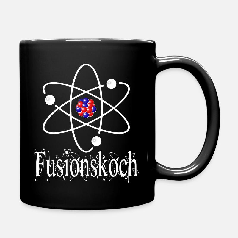 Fusion Chef - Cook - Cooking - Laboratory - Chemist - Full Colour Mug - black
