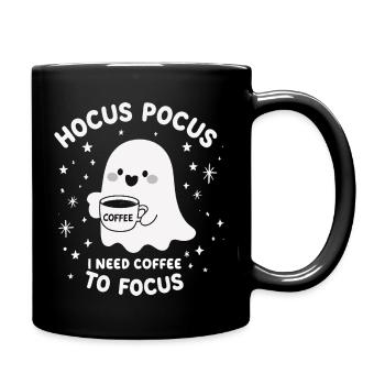 Hocus Pocus J’ai besoin de café pour me concentrer - Mug uni - noir - Droite