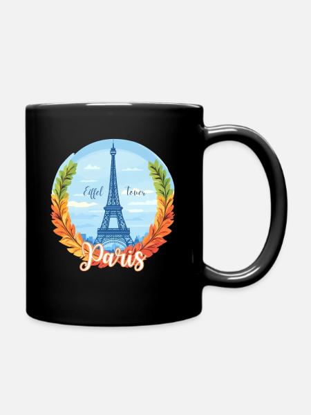 L’amour de Paris, toujours à la mode ! - Mug uni - noir