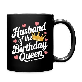 Husband, Spouse, Family, Wedding - Full Colour Mug - black - Right