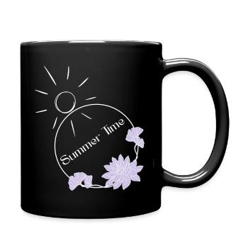 Summer Time - Full Colour Mug - black - Right