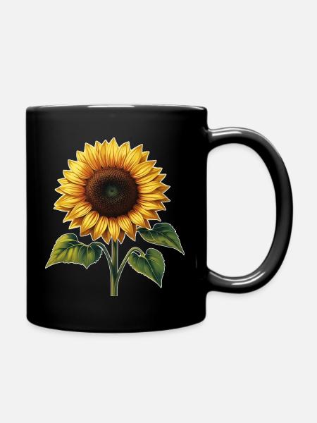 Tournesol - Mug uni - noir