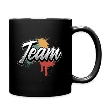 Équipe - Mug uni - noir - Droite