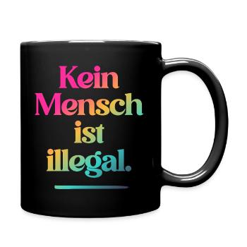 PERSONNE N’EST ILLÉGAL - L’Original - Mug uni - noir - Droite