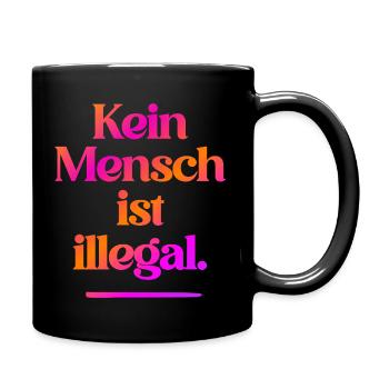 PERSONNE N’EST ILLÉGAL - L’Original - Mug uni - noir - Droite